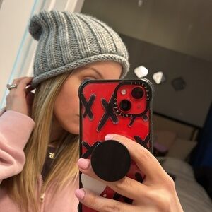 ✨ Free People ✨ Grey Knit Beanie Winter Hat Urban Outfitters